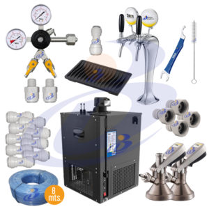 PROYECTO 2 SALIDAS  ENFRIADOR BAJOMESON 1/4 COB.2 OV