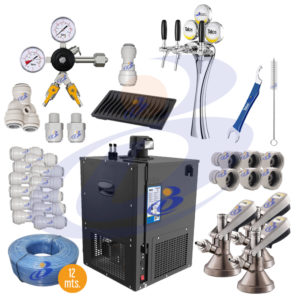 PROYECTO 3 SALIDAS  ENFRIADOR BAJOMESON 4 SALIDAS 1/3 COBRA 3 LED