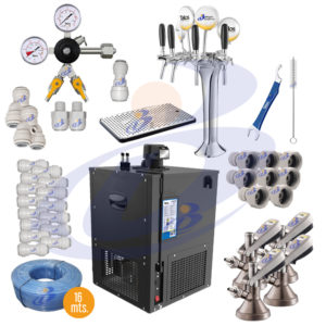 PROYECTO 4 SALIDAS  ENFRIADOR BAJOMESON 4 SALIDAS 1/3 COBRA 4