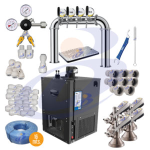 PROYECTO 4 SALIDAS  ENFRIADOR BAJOMESON 4 SALIDAS 1/3 ARCO 4