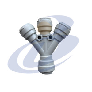 CONECTOR 3 VIAS 3/8