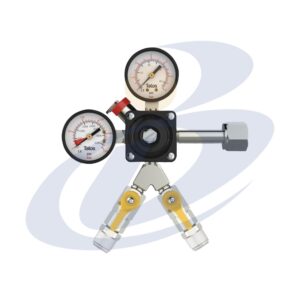 MANOMETRO 2 SALIDAS C/C